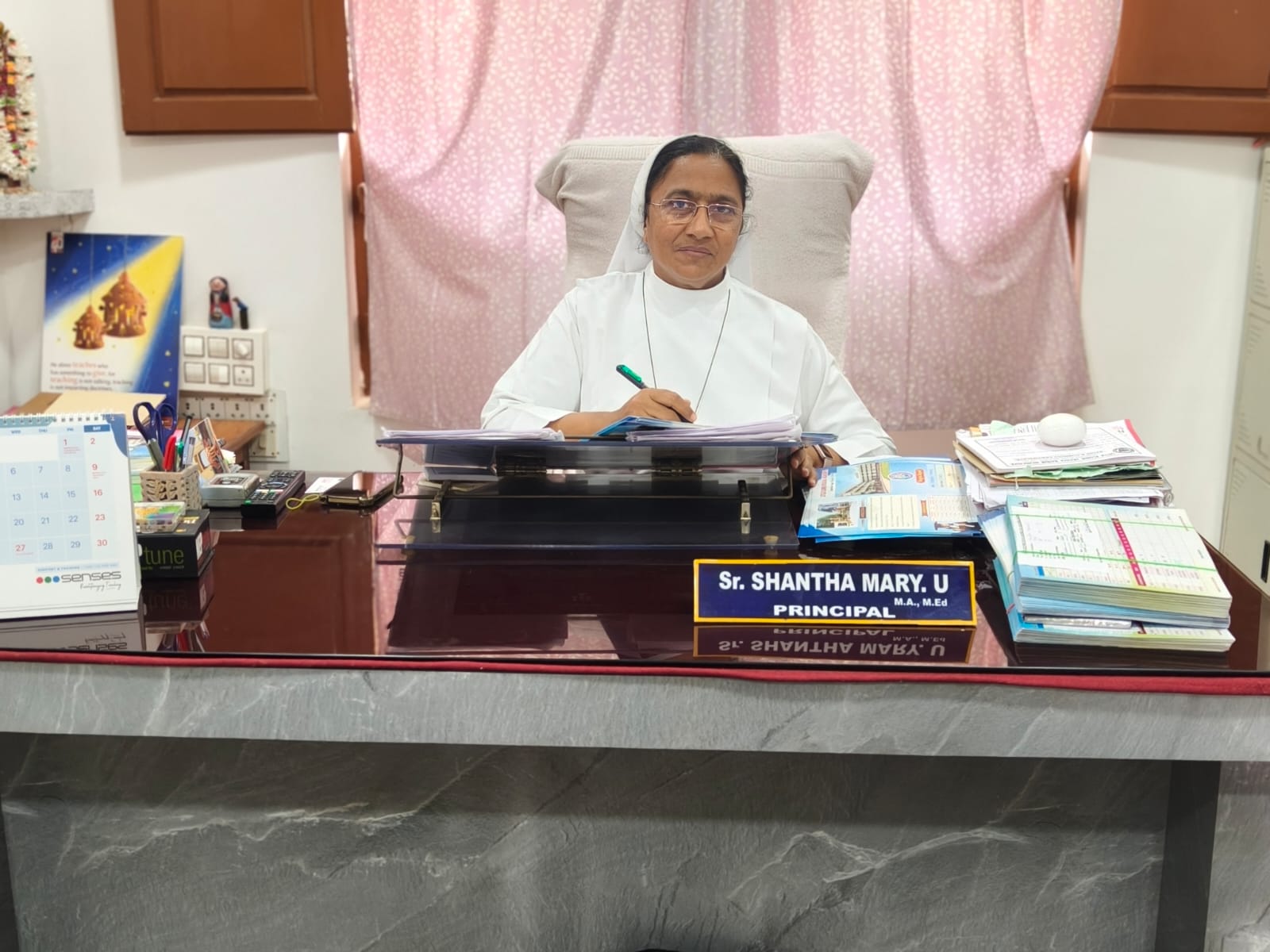 Sr. Shantha Mary. U - Principal